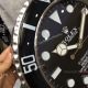 New 2017 Upgraded Replica Rolex Submariner Wall Clock w Cyclops - SS Black 43mm (5)_th.jpg